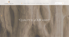 Desktop Screenshot of nobeltrust.com